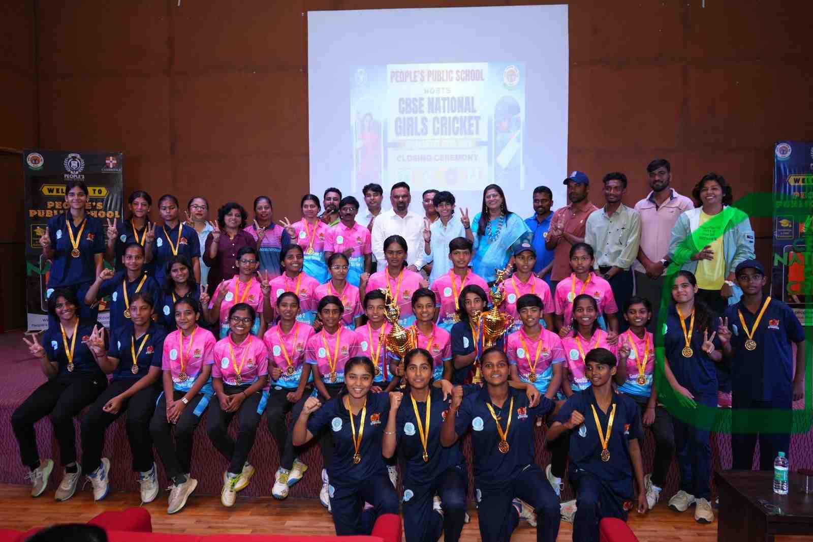 Gold Medal at the CBSE National Cricket Championship
